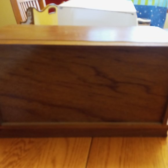 Large Wood Jewelry Box - Picture 4 of 7